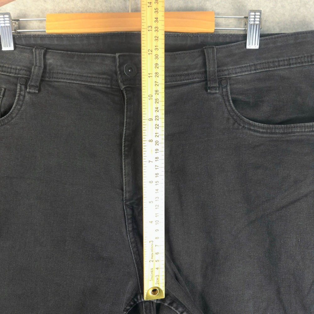 The Perfect Jean NYC Athletic Fit Mens Black Denim Pants‎ 40x36 (Fits 42x36) - Picture 6 of 6